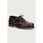 Barbour mokasini moški usnjeni Deck