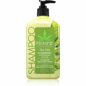 HEMPZ Tea Tree & Chamomile lahki vlažilni šampon za lase 500 ml