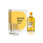 JAPONSKI WHISKY NIKKA DAYS + 2X KOZAREC GB 40% 0,7L