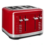 KitchenAid Toster sa rucnim kontrolama za 4 parceta hleba crveni KA5KMT4109EER