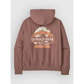 Patagonia Great Waves Daily ženski pulover s kapuco moonrise taupe