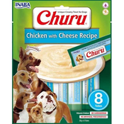 Inaba Churu pasji prigrizek piščanec in sir 8x 20g
