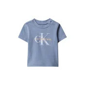 Calvin Klein Jeans Majica modra/oranžna/bela