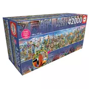 Educa Puzzle 42000 komada Around the World 17570 NAJVECA PUZZLA NA SVETU