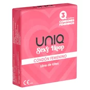 Uniq Sexy Hoop Female Condoms 3 pack