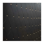 Nedis CLLN160 - LED zavesa 160xLED/7 funkcija 5m IP44 topla bela