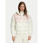 Guess Zimska jakna V6BL07 W4303 Kremna Regular Fit
