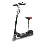 VIDAXL električni skiro z sedežem 120W črn