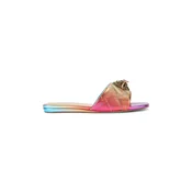 Kurt Geiger London natikači z ravnim podplatom ženski usnjene Kensington Flat Sandal