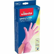 Vileda PREPROSTE ROKAVICE x100 M/L -VIL 170902