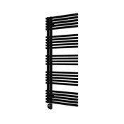 Vertaduro - Kopalniški radiator z termostatom MICHELLE 600W 129x50 cm črna