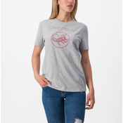 Castelli Majica Pedalare Tee - Siva, M
