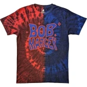 Bob Marley Majica Trippy Text Unisex Red/Blue M