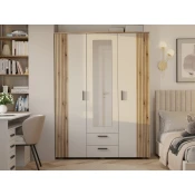 Ormar Mandeville 311 Hrast, Kašmir, 200x150x55cm, Porte guardarobaVrata ormari: Klasicna vrata