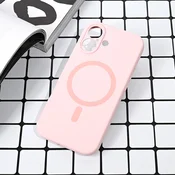 Maska za iPhone 17 63 Magsafe Pure color roze