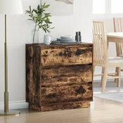 Nocni ormar Dimljeni hrast 71 x 34,5 x 75 cm Konstruirano drvo