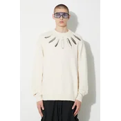 Bombažen pulover Marcelo Burlon Aop Wind Feather