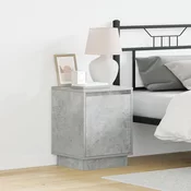 Nocni ormar 2 pcs Betonski sivi 39 x 34,5 x 50 cm