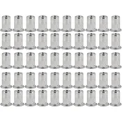 Komplet aluminijastih vijačnih zakovičnih matic M6 1,0–3,0mm, 50 kos 81561