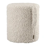 Bež tabure iz tkanine bouclé Teddy – Blomus