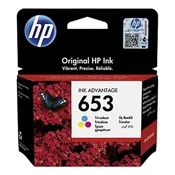 INK JET HP.NO.653 3YM74AE ORIGINAL BARVNA