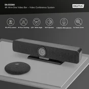 4K All-in-One Video Bar, Set ePTZ, AI, 4x mic/1x speaker, 1x table mic