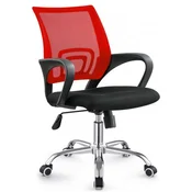Daktilo stolica C-804D Crvena ledja/crno sedište ( 755-506 )