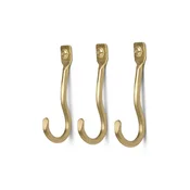 Stenski obešalnik ferm LIVING Curvature 3-pack