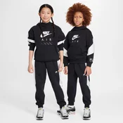 Nike K NIKE AIR FLC PO HOODIE -PD, djeciji pulover, crna HF8812