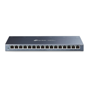 TP-Link TL-SG116, Neupravljano, Gigabit Ethernet (10/100/1000), Puni dostrani ispis