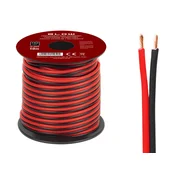 BLOW Zvočniški kabel 2x0,50 mm črno/rdeč 10 m