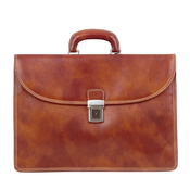 Usnjena poslovna torba Optimist | Prestige