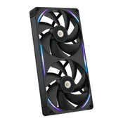 280 mm ventilator NZXT F-Series F280X RGB enojni črni RF-U28PN-B1