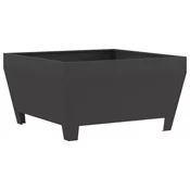 Kamin Crna 80 x 80 x 43 cm Celik