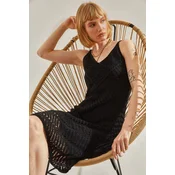 Bianco Lucci Womens Thin Strap Knitwear Dress