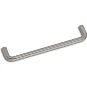 Pohištveni ročaj Kratos, razmik lukenj 128 mm, širina 138 mm, inox, krtačen