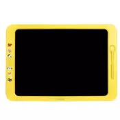 Logilink 19 LCD dječja ploča, brišuća/ponovno pisiva, pozadina ploče, stalak, žuta