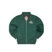 LONSDALE Prehodna jakna Classic temno zelena/bela