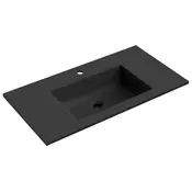 Mexen Otis vgradni umivalnik 91 x 46,5 cm, črna mat - 25189071