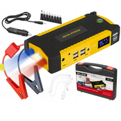 LED LCD booster 600A zaganjalec motorja Jump Starter 16800mAh + power bank