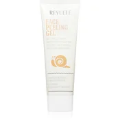 Revuele Face Peeling Gel Snail Filtrate čistilni gel za vse tipe kože 80 ml za ženske