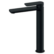 Armatura za umivalnik S2 Round Black Visoka