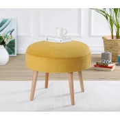 Atelier del Sofa Tabure 52x44cm, Žuto