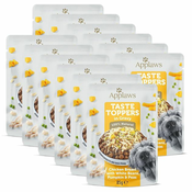 Applaws Dog Taste Toppers in Gravy piščanec, fižol, buče in grah 12 x 85 g