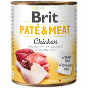 Konzerva Brit Paté & Meat piletina 800g