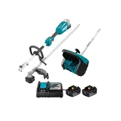 MAKITA Set multifunkcijskega orodja z nastavkom za čiščenje snega (DUX18ZX1 + SN400MP + 2xBL1850 + DC18RC)