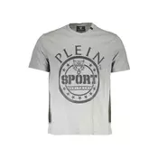 PLEIN SPORT Muška Majica TIPS128_GRIGIO_92-GREY, Siva