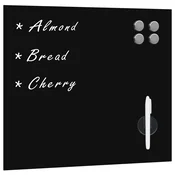 vidaXL vidaXL Stenska magnetna tabla iz stekla 40x40 cm, (21063885)