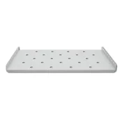 Qoltec Polica za omaro RACK, fiksna | 490*250 | Siva