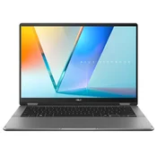 Prenosnik ASUS Vivobook 14 Flip TP3407SA Ultra 5-226V, 16GB RAM, 512GB SSD, OLED, Windows 11 Home, RTX 5050